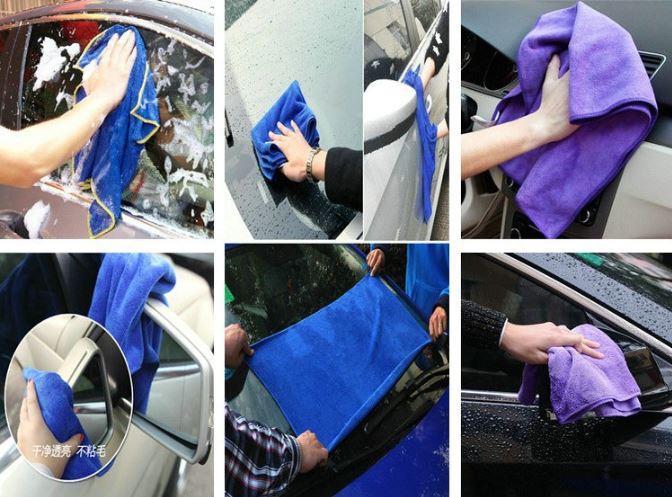 Universal micro fiber cloth application scene